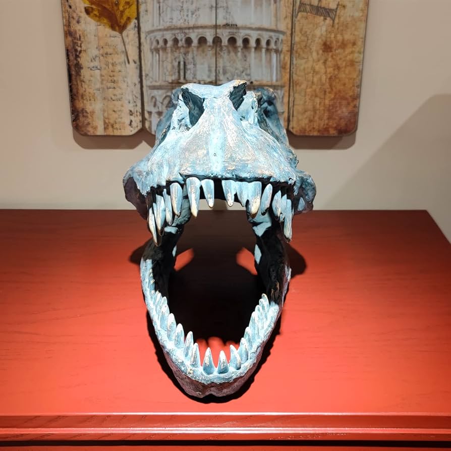 Amazon.co.jp: HEINBOW T-rex スカル 壁掛け恐竜ヘッド